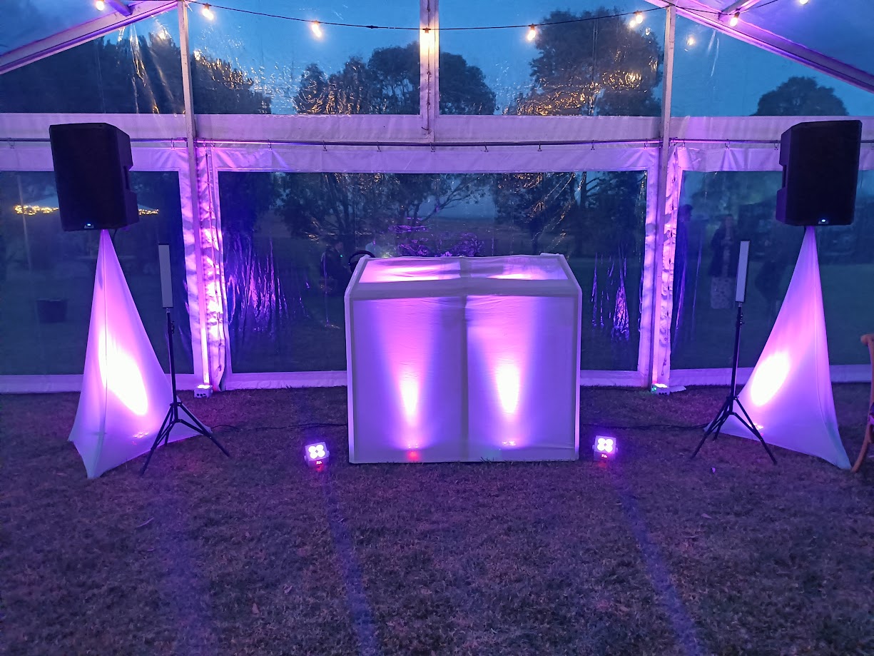 Complete Wedding Setup - DJ Stefan Gippsland Wedding DJ